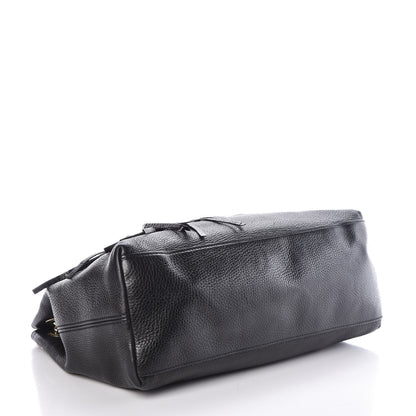 Gucci Pebbled Calfskin Medium Soho Chain Shoulder Bag Black 4 of 11