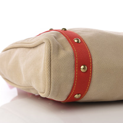 Louis Vuitton Toile Antigua Cabas MM Beige 9 of 11
