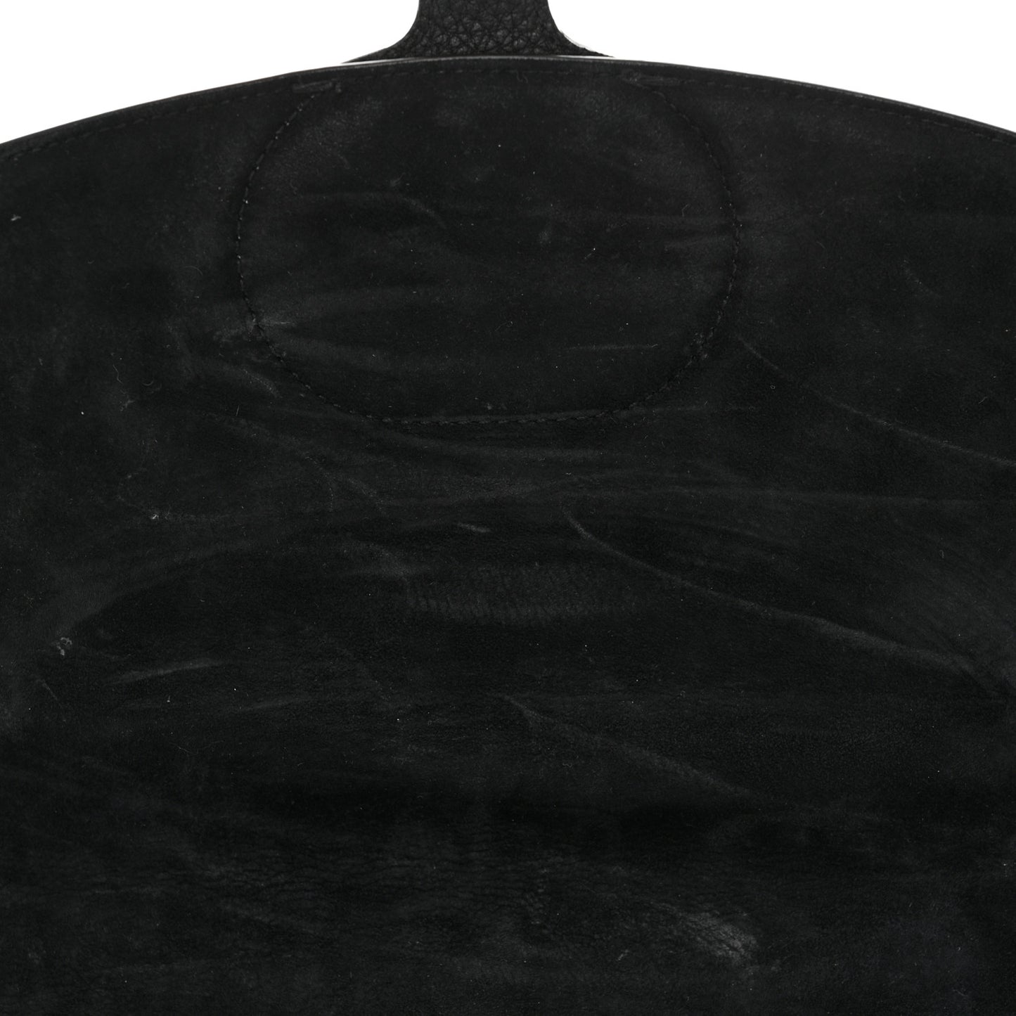 Grained Calfskin Large Bobby Flap Black