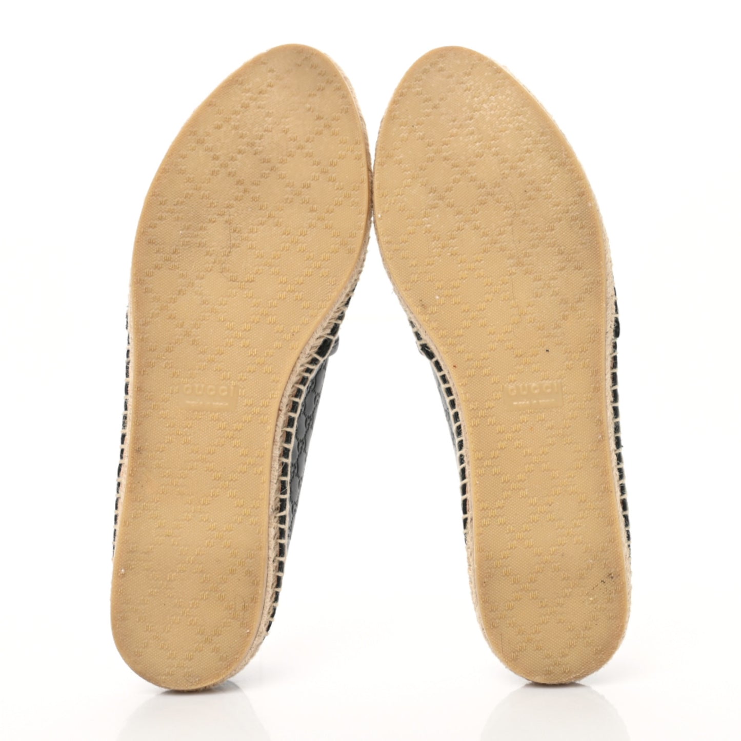 Microguccissima Signature Espadrilles 38.5 Black