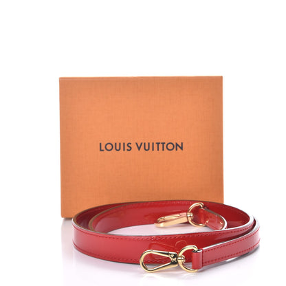 Louis Vuitton Patent 16mm Shoulder Strap Cherry 5 of 5