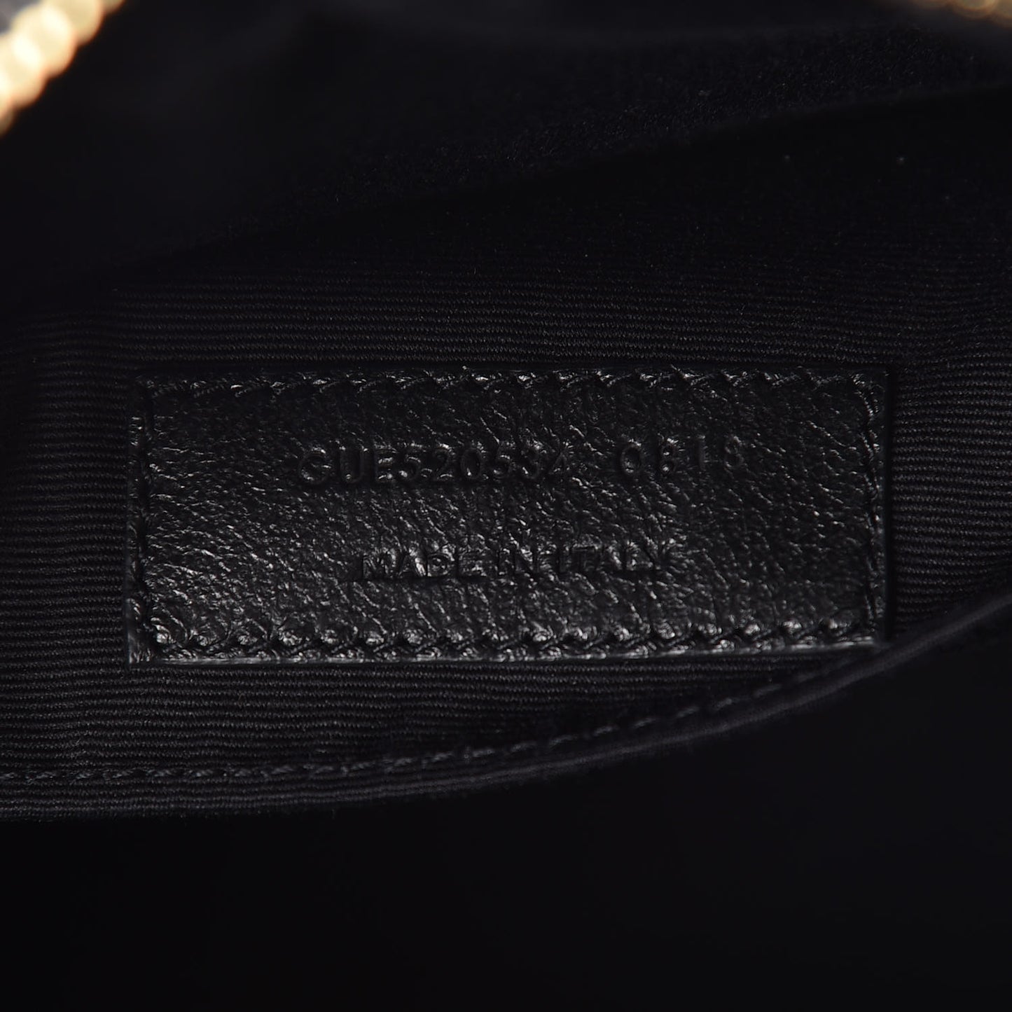 Calfskin Matelasse Monogram Lou Camera Bag Navy