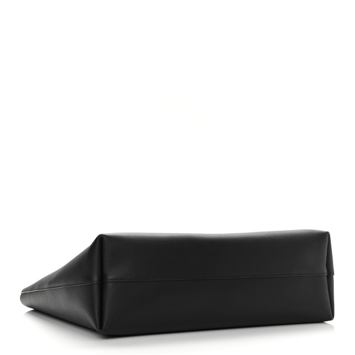Calfskin Large Shopping Tote Black