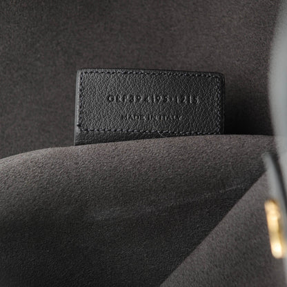 Saint Laurent Calfskin Large Shopping Tote Dark Grey 8 of 9