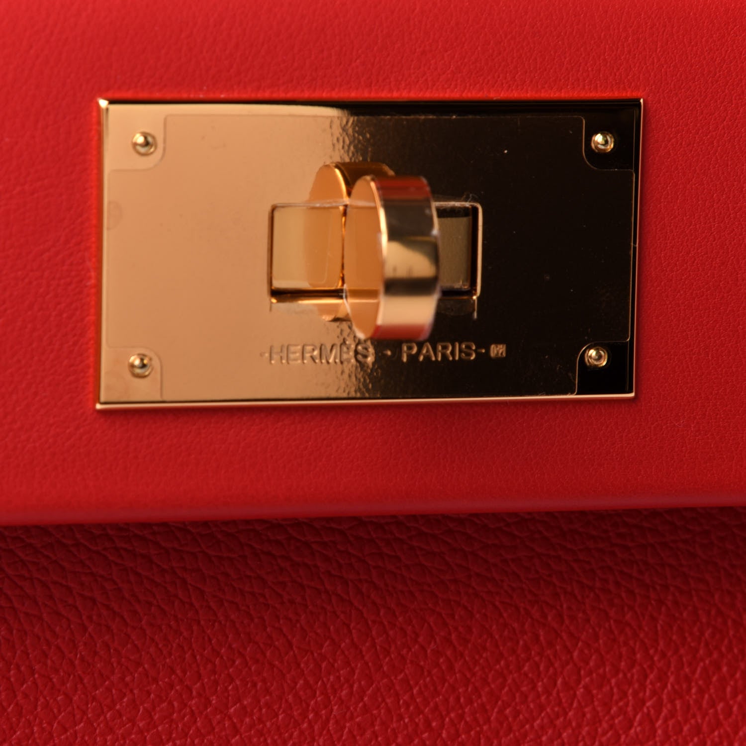 Hermes Evercolor Swift 24/24 21 Rouge de Coeur 8 of 9