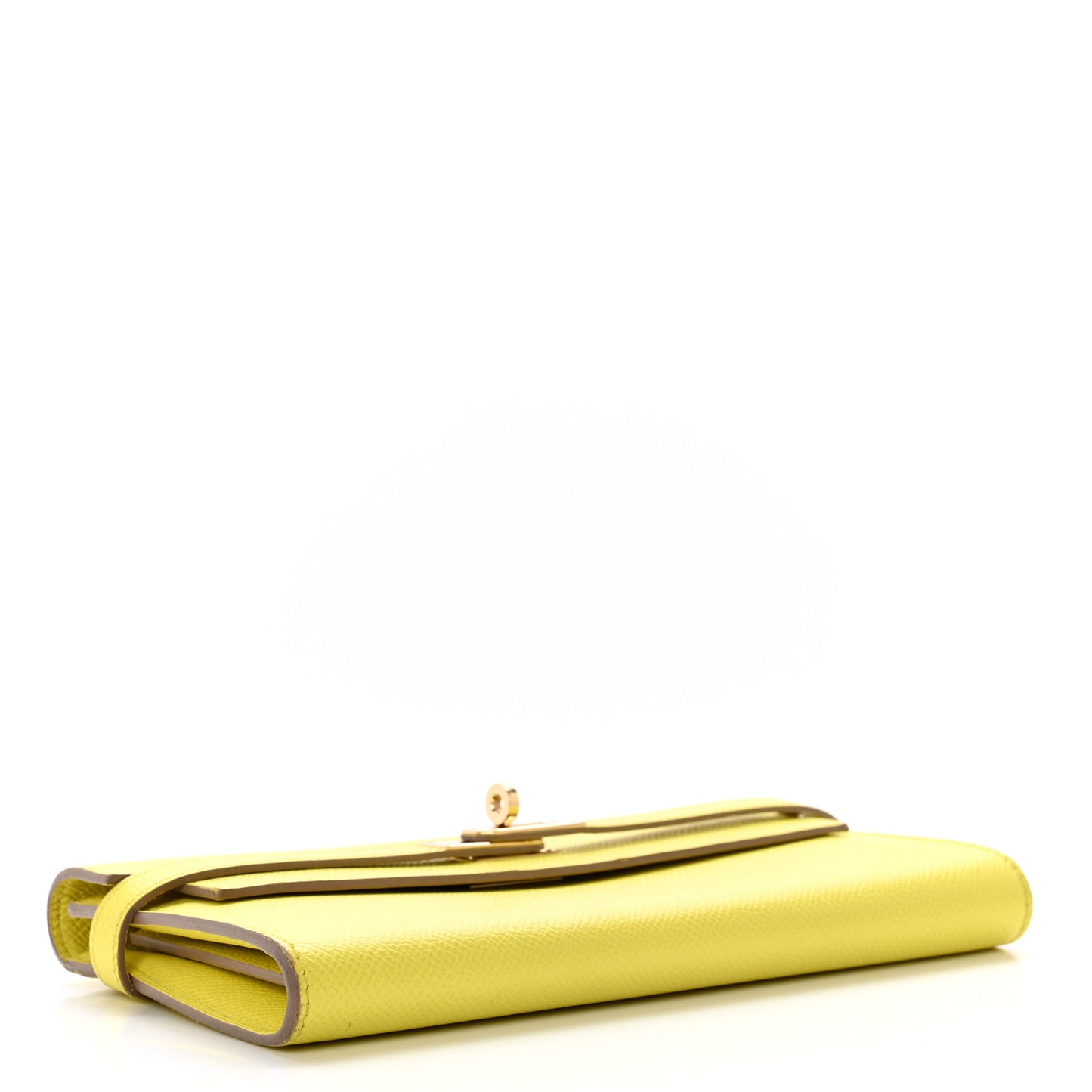 Epsom Kelly Longue Wallet Soufre
