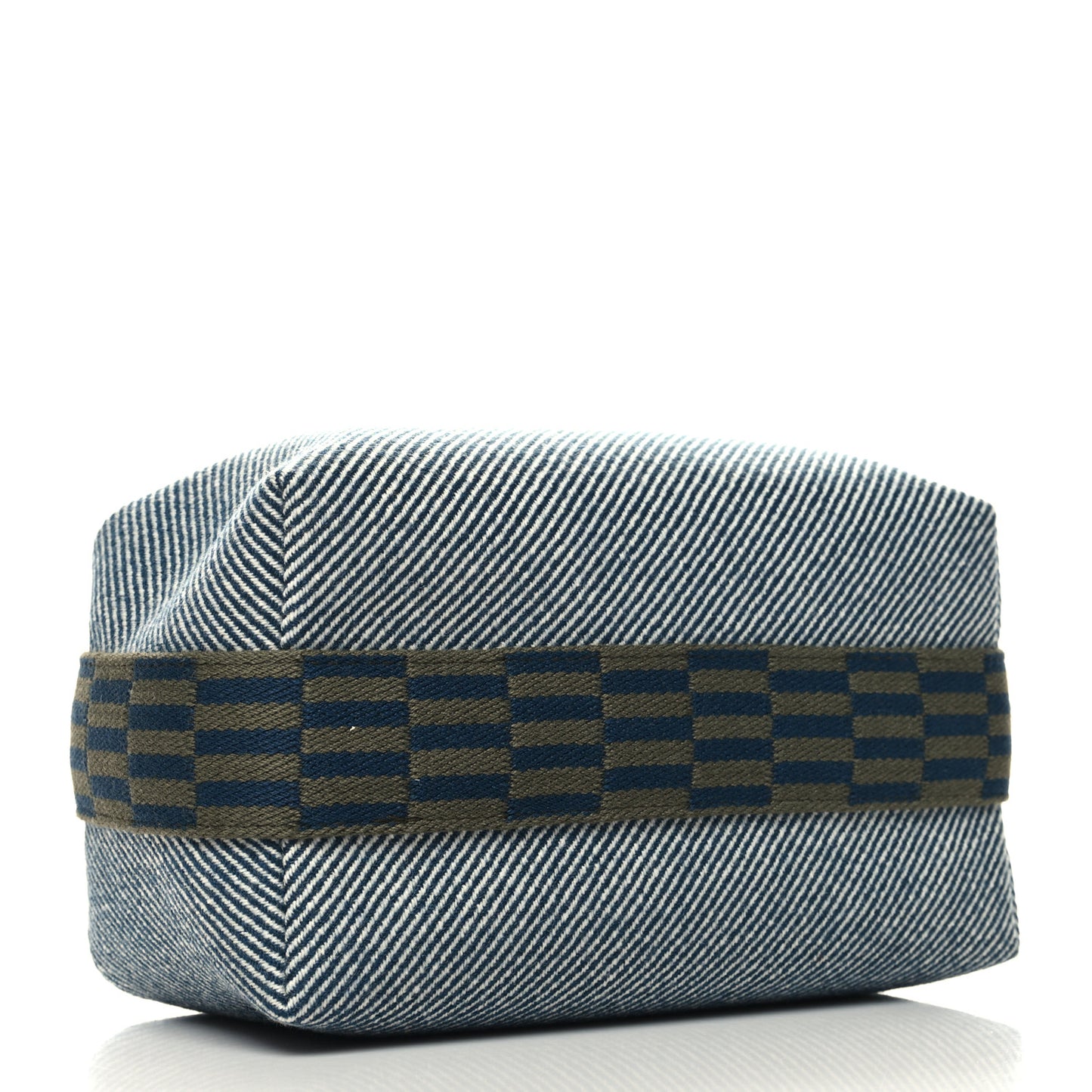 Canvas Small Bride-A-Brac H Natte Pouch Bleu Abysse
