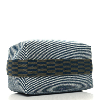 Hermes Canvas Small Bride-A-Brac H Natte Pouch Bleu Abysse 4 of 9