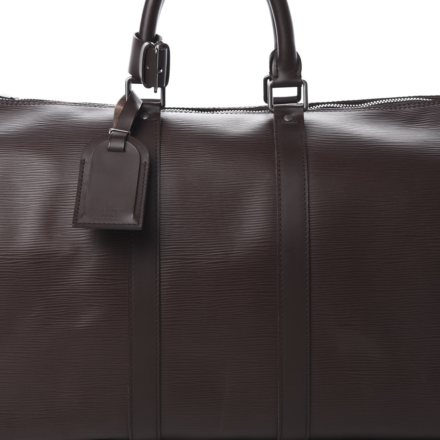 Louis Vuitton Epi Keepall 45 Moka 7 of 12