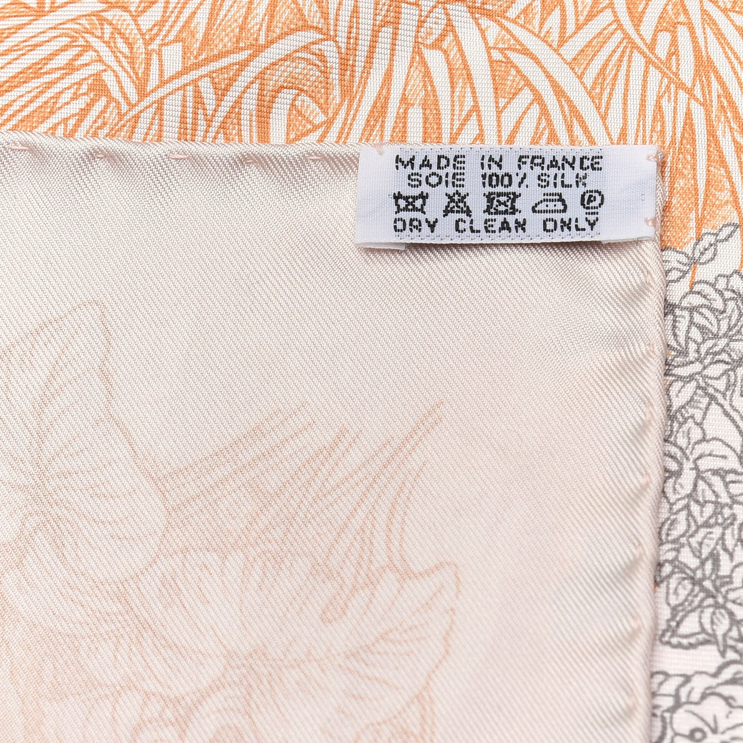 Silk Le Jardin de Leila Scarf 90