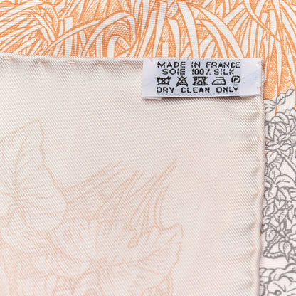 Hermes Silk Le Jardin de Leila Scarf 90 3 of 4