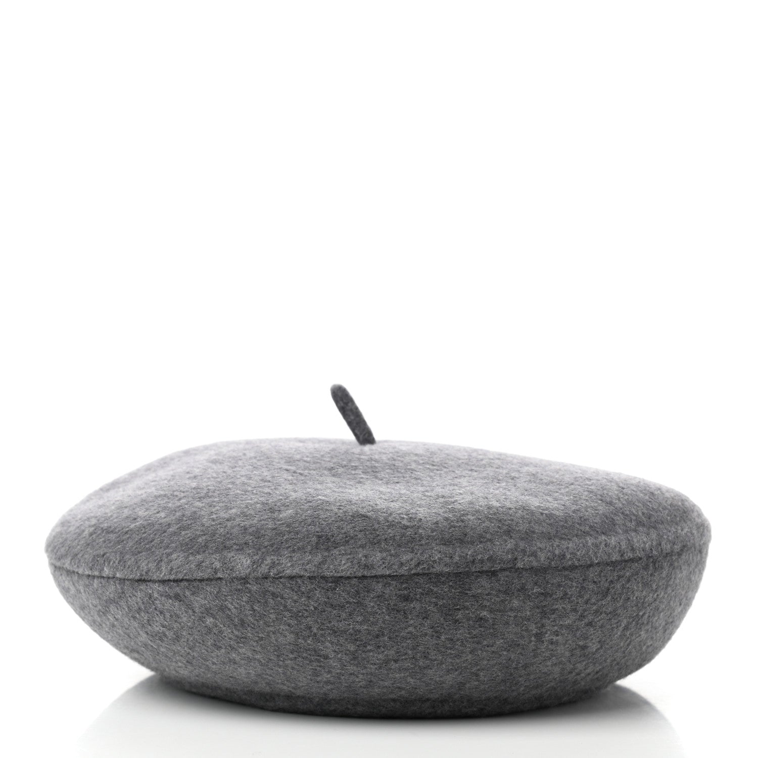 Christian Dior Wool Oblique Reversible Chic Beret 58 Gray 4 of 8