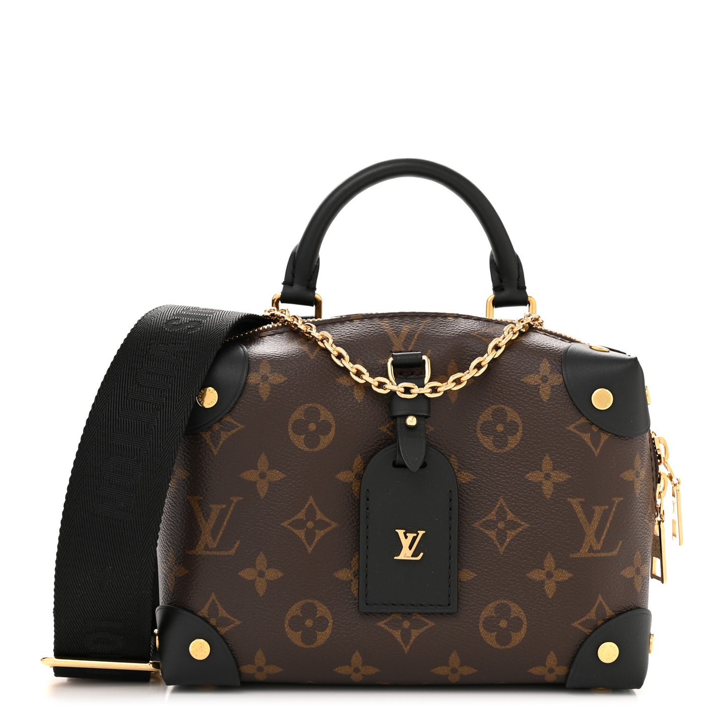 Monogram Petite Malle Souple Black