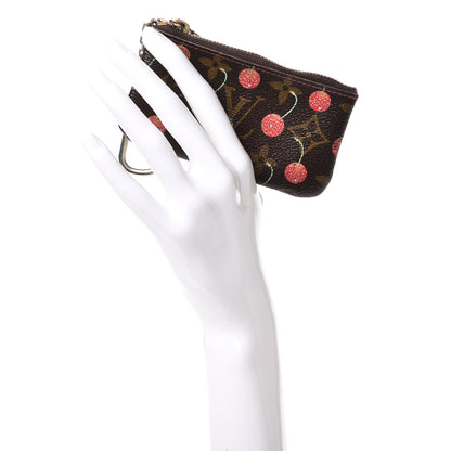 Louis Vuitton Monogram Cerises Key Pouch 2 of 7