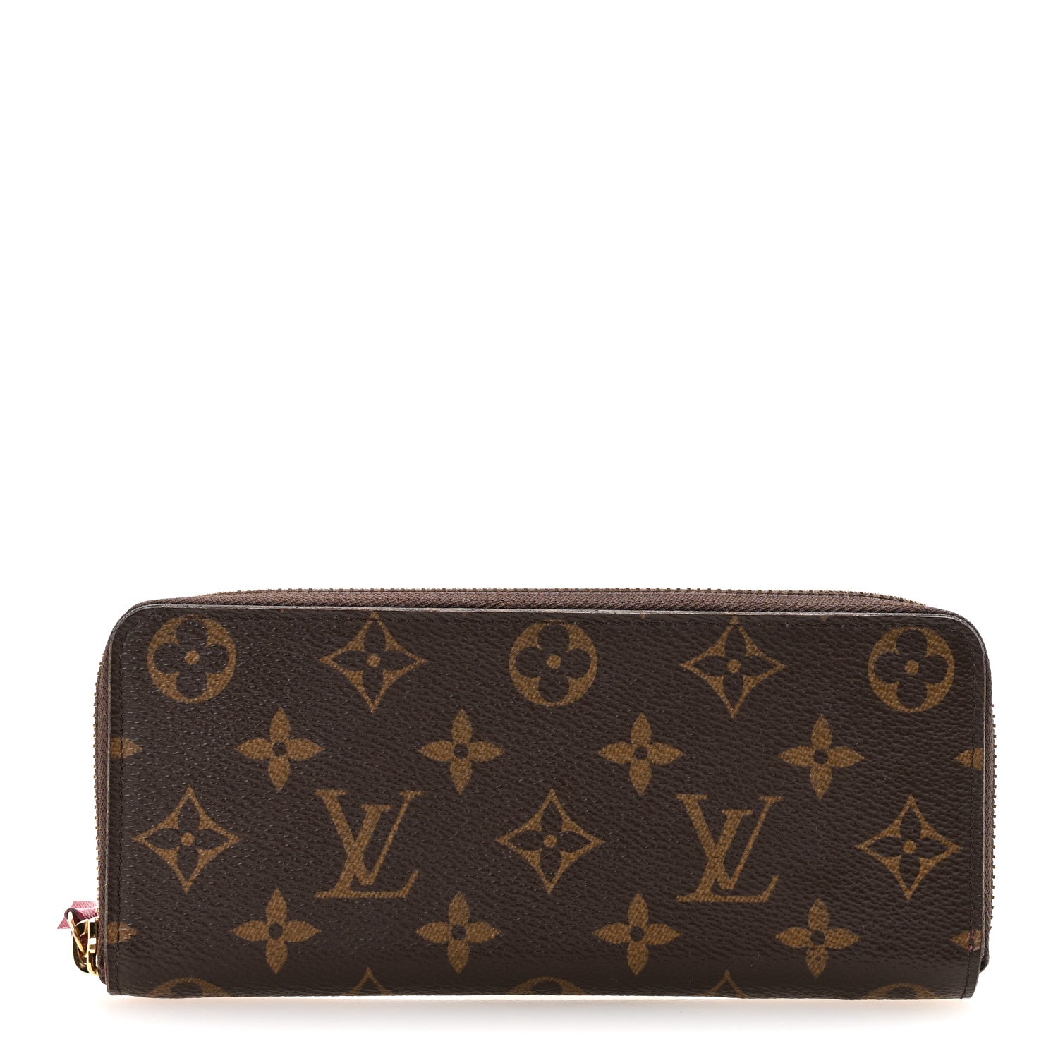 Louis Vuitton Monogram Clemence Wallet Fuchsia 1 of 7