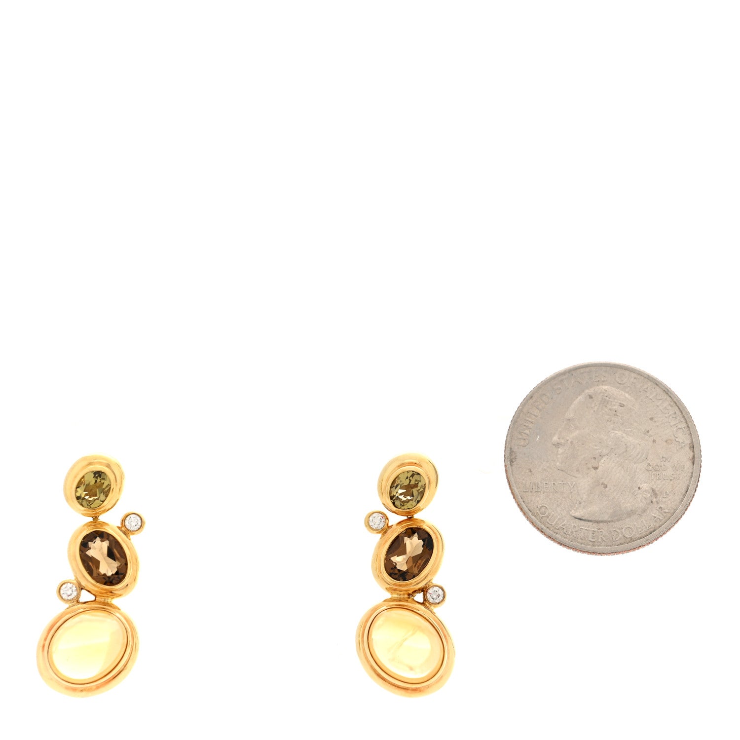 シモン simmon DROP QUARTZ EARRING SE-P037