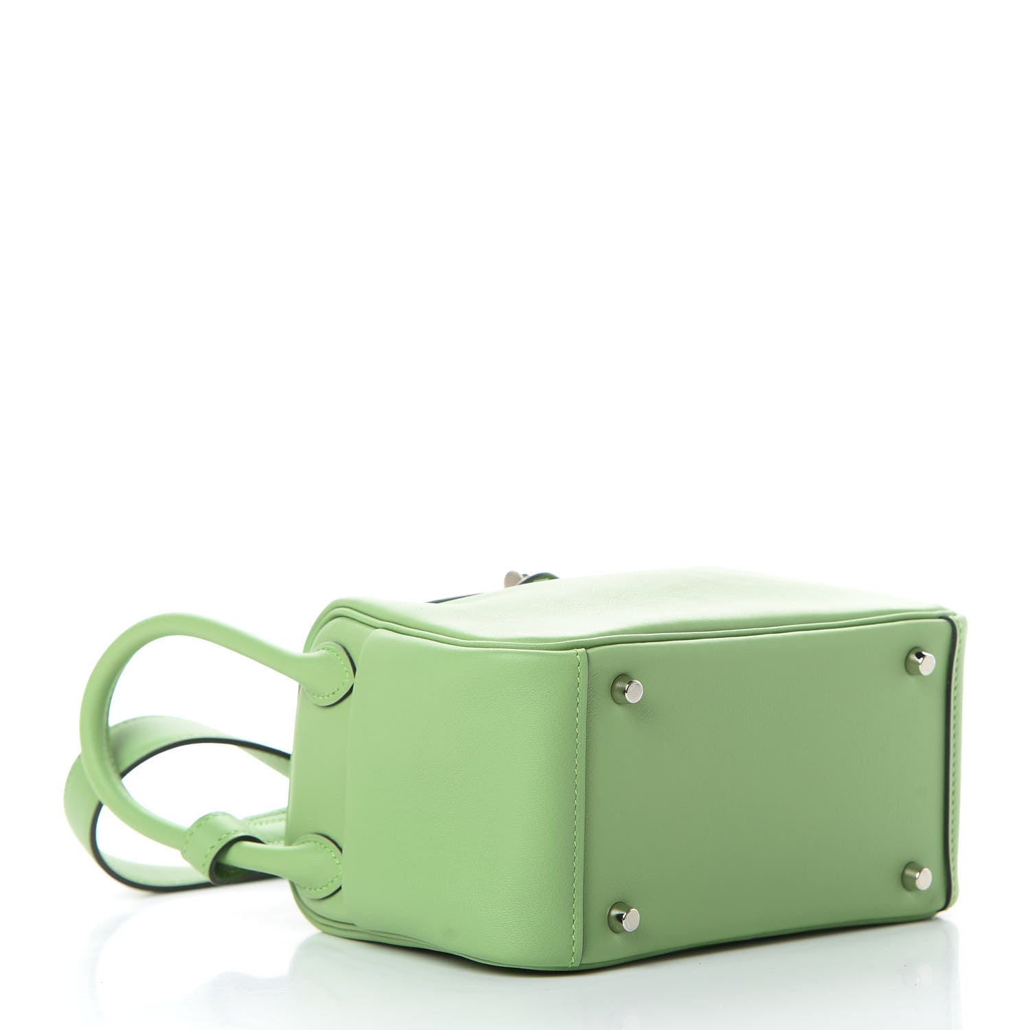 Hermes Swift Mini Lindy 20 Vert Criquet 4 of 12