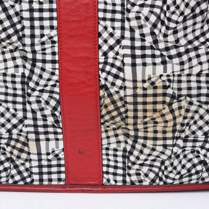 MCM Visetos Large Liz Reversible Shopper Tote Ruby Red 21 of 22