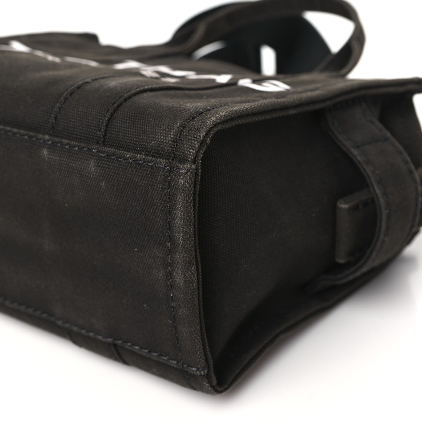 Cotton Canvas Mini The Traveler Tote Bag Brown
