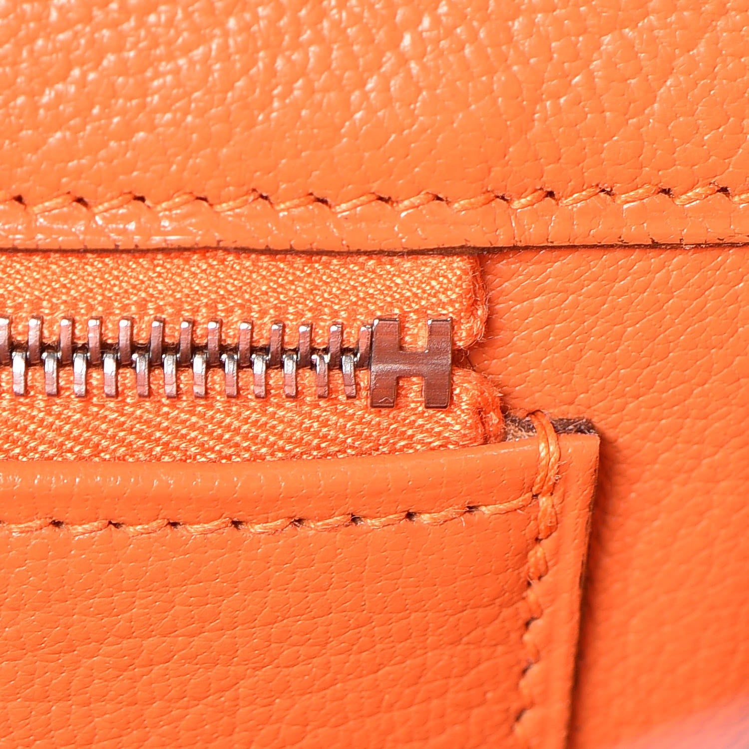 Hermes Epsom Birkin 35 Orange 19 of 49