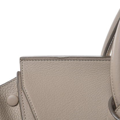 Celine Crisped Calfskin Small Tie Knot Tote Light Taupe 11 of 15