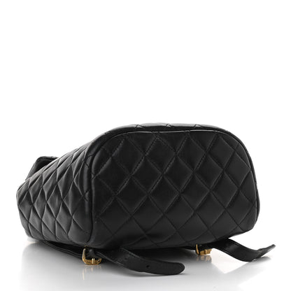 Chanel Lambskin Quilted Mini Urban Spirit Backpack Black 4 of 16