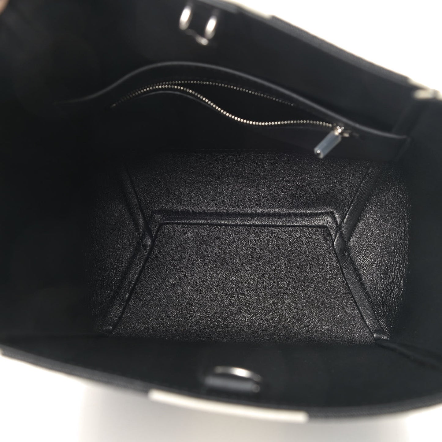 Textured Canvas Small Sangle Bucket Bag Black