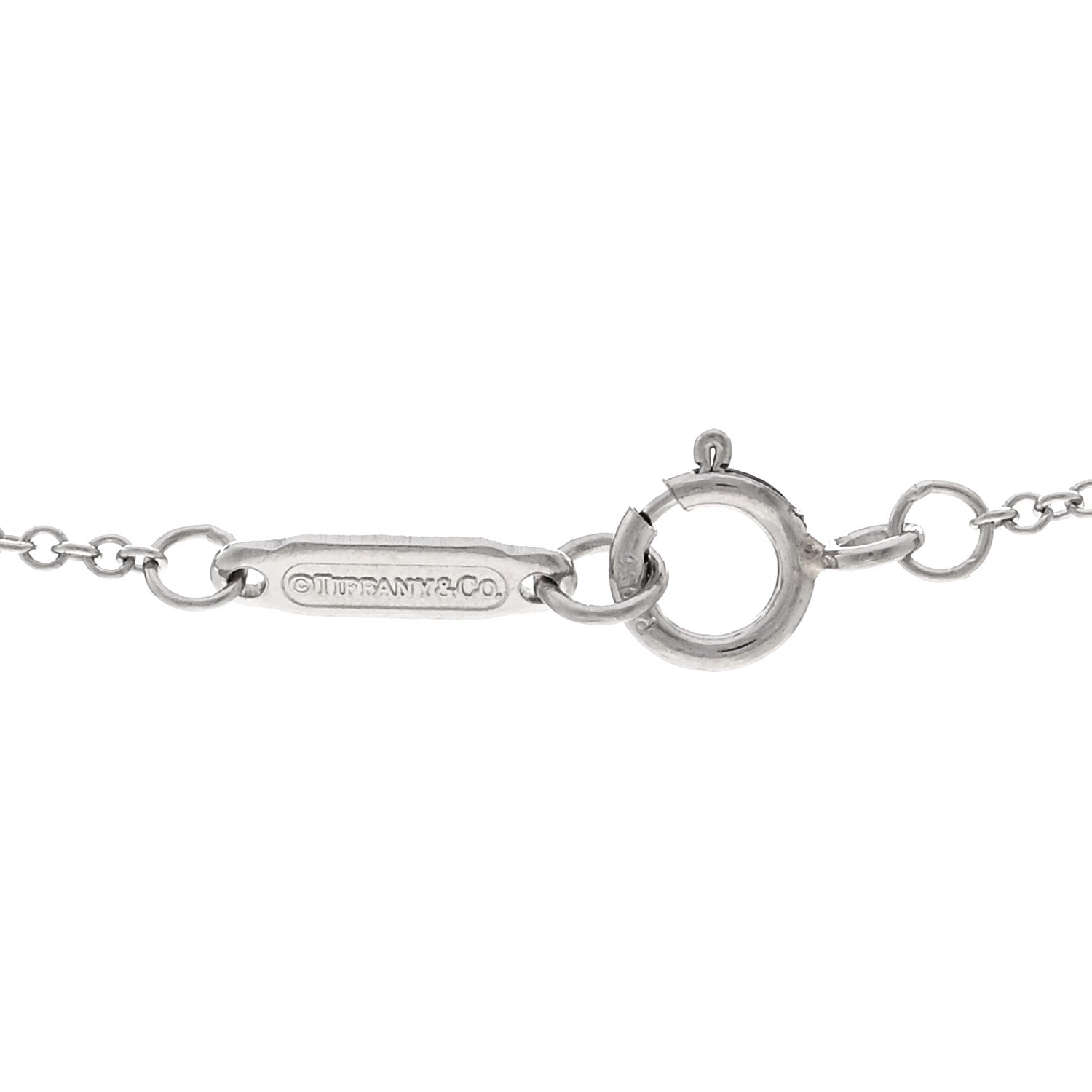 Tiffany Platinum Diamond Large Victoria Necklace 4 of 5