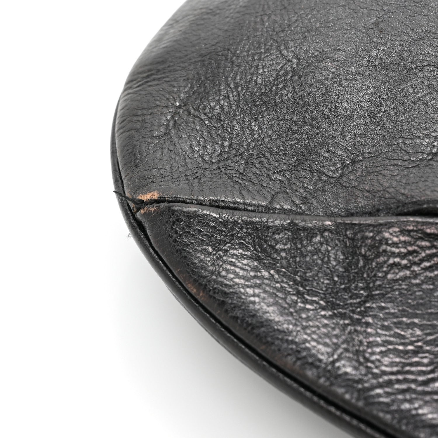 Saint Laurent Buffalo Horn Medium Mombasa Hobo Black 12 of 13