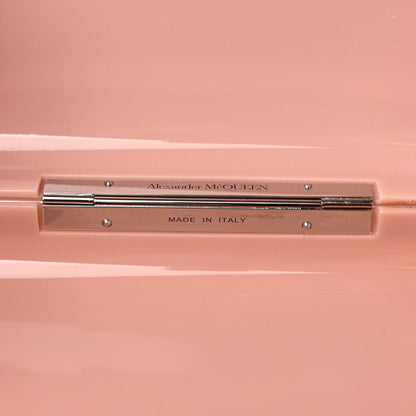 Alexander McQueen PVC Marble Skull Box Clutch Rose Pink 6 of 9