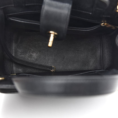 Chanel Caviar Quilted Small Business Affinity Shopping Bag Black 5 of 9