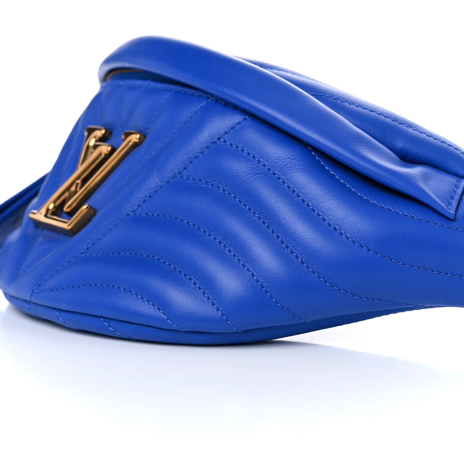 Louis Vuitton Calfskin New Wave Bumbag Blue Neon 9 of 10