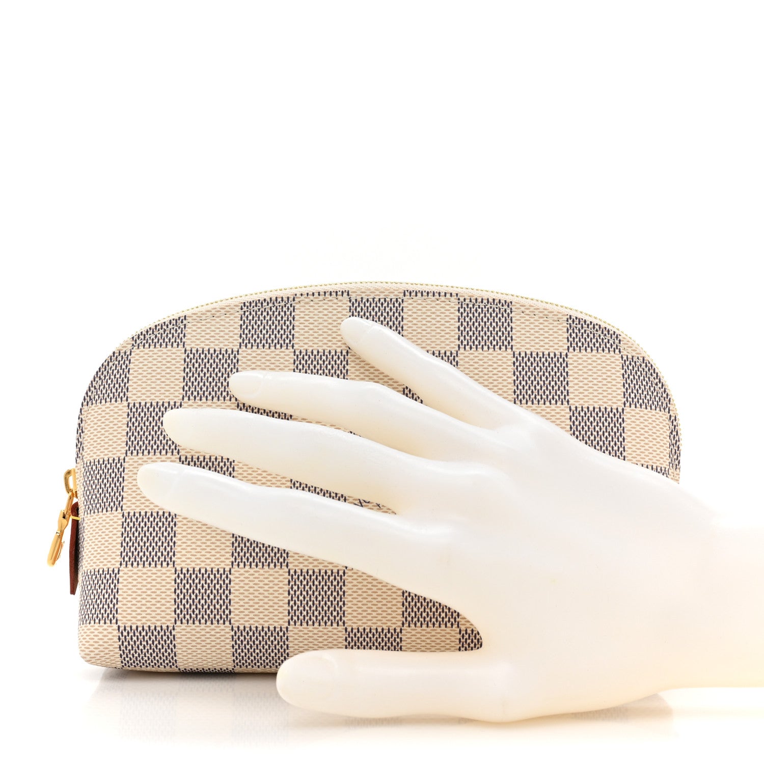 Louis Vuitton Damier Azur Cosmetic Pouch 2 of 9