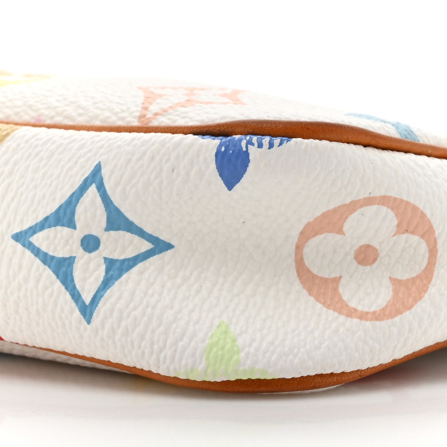 Louis Vuitton Monogram Multicolor Pochette Accessories White 8 of 14