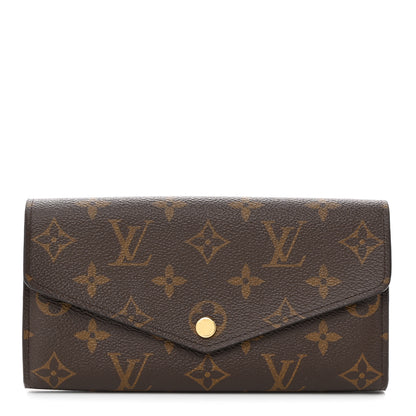 Louis Vuitton Monogram Sarah Wallet NM 1 of 8