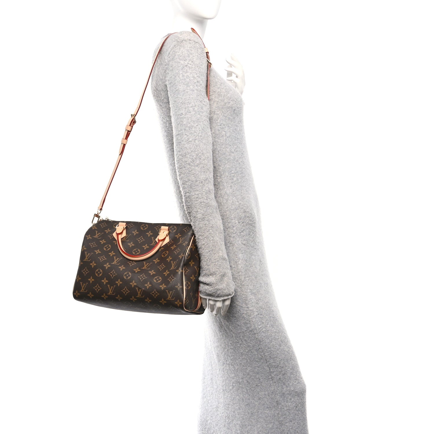 Louis Vuitton Monogram Speedy Bandouliere 30 2 of 11