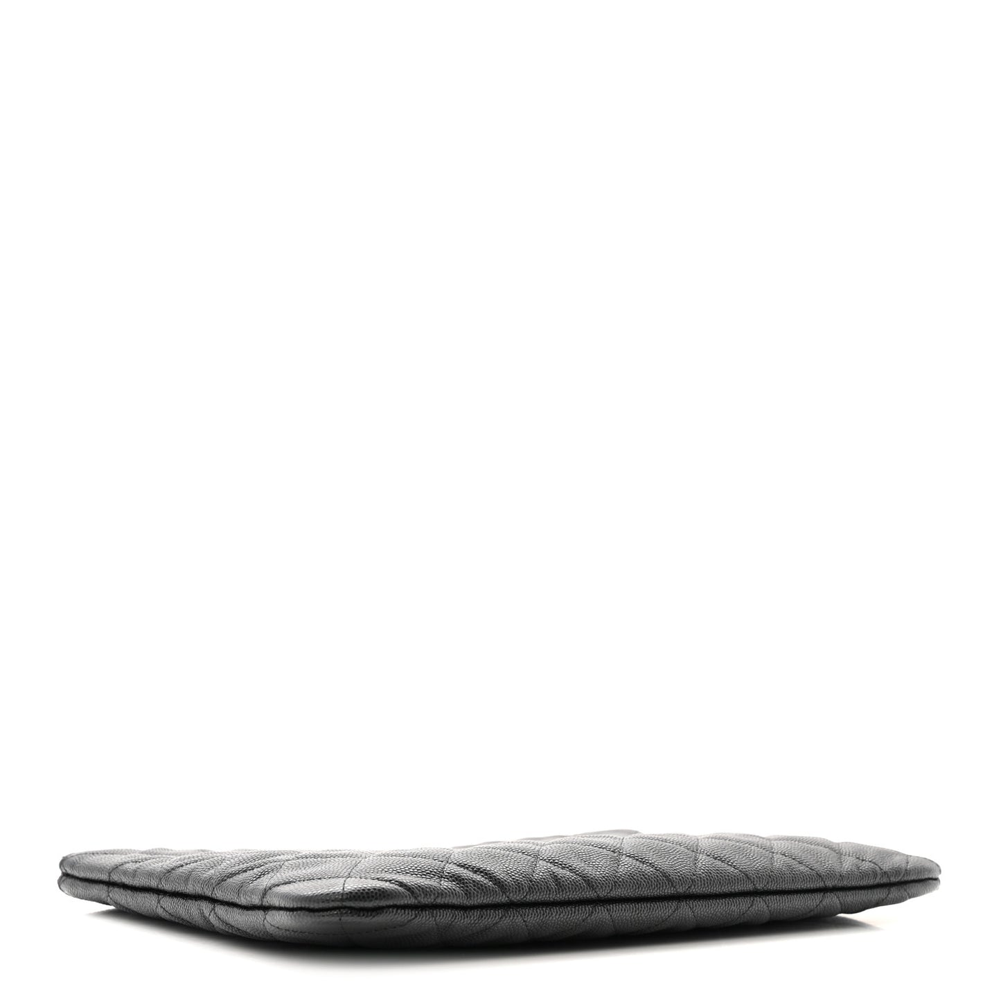 Caviar Quilted Medium Cosmetic Case Black