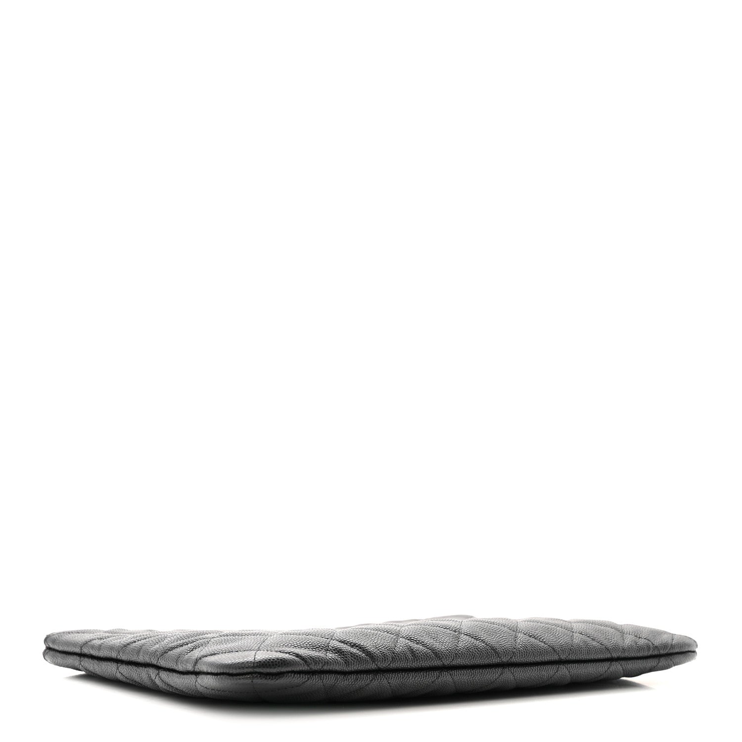 Chanel Caviar Quilted Medium Cosmetic Case Black 8 of 20