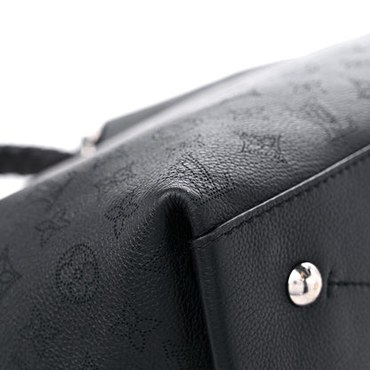 Louis Vuitton Mahina Carmel Hobo Black 9 of 10