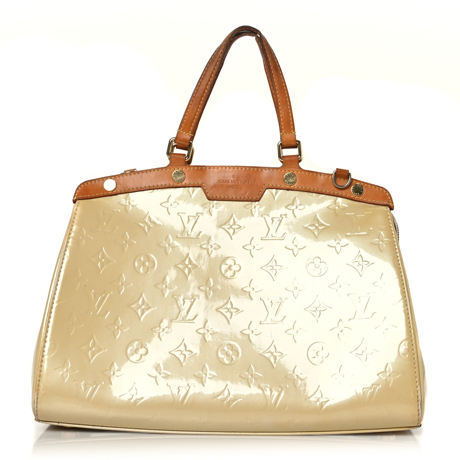 Louis Vuitton Vernis Brea MM Blanc Corail 1 of 9