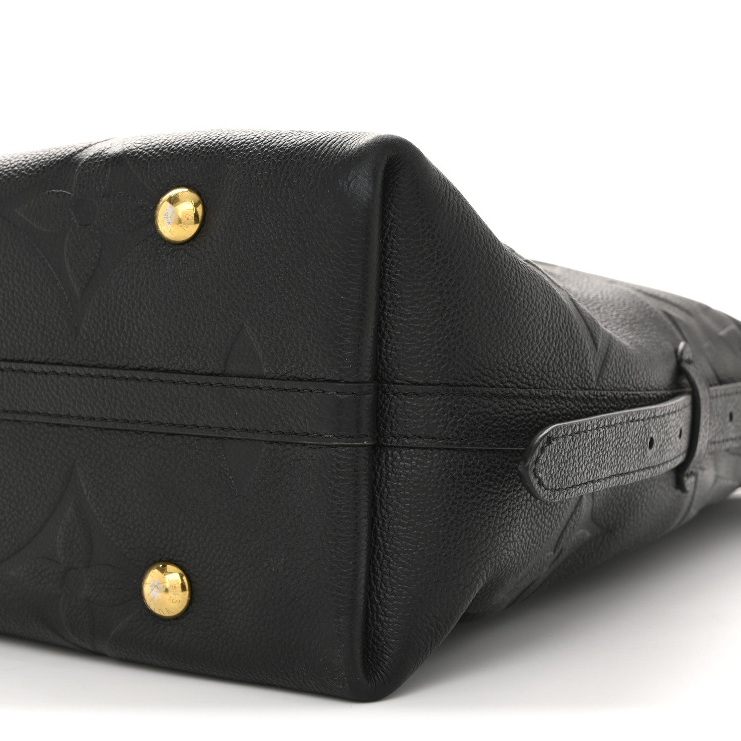 Louis Vuitton Empreinte Monogram Giant CarryAll MM Black 10 of 14