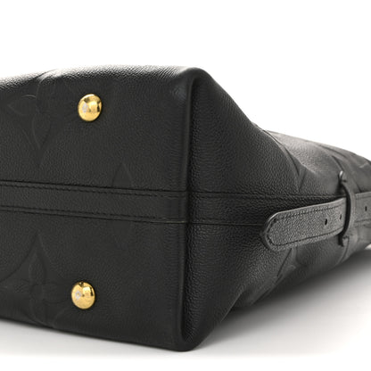 Louis Vuitton Empreinte Monogram Giant CarryAll MM Black 10 of 14