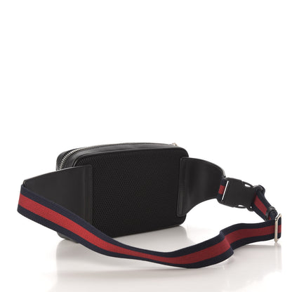 Gucci Soft GG Supreme Monogram Web Belt Bag Black Grey 3 of 12