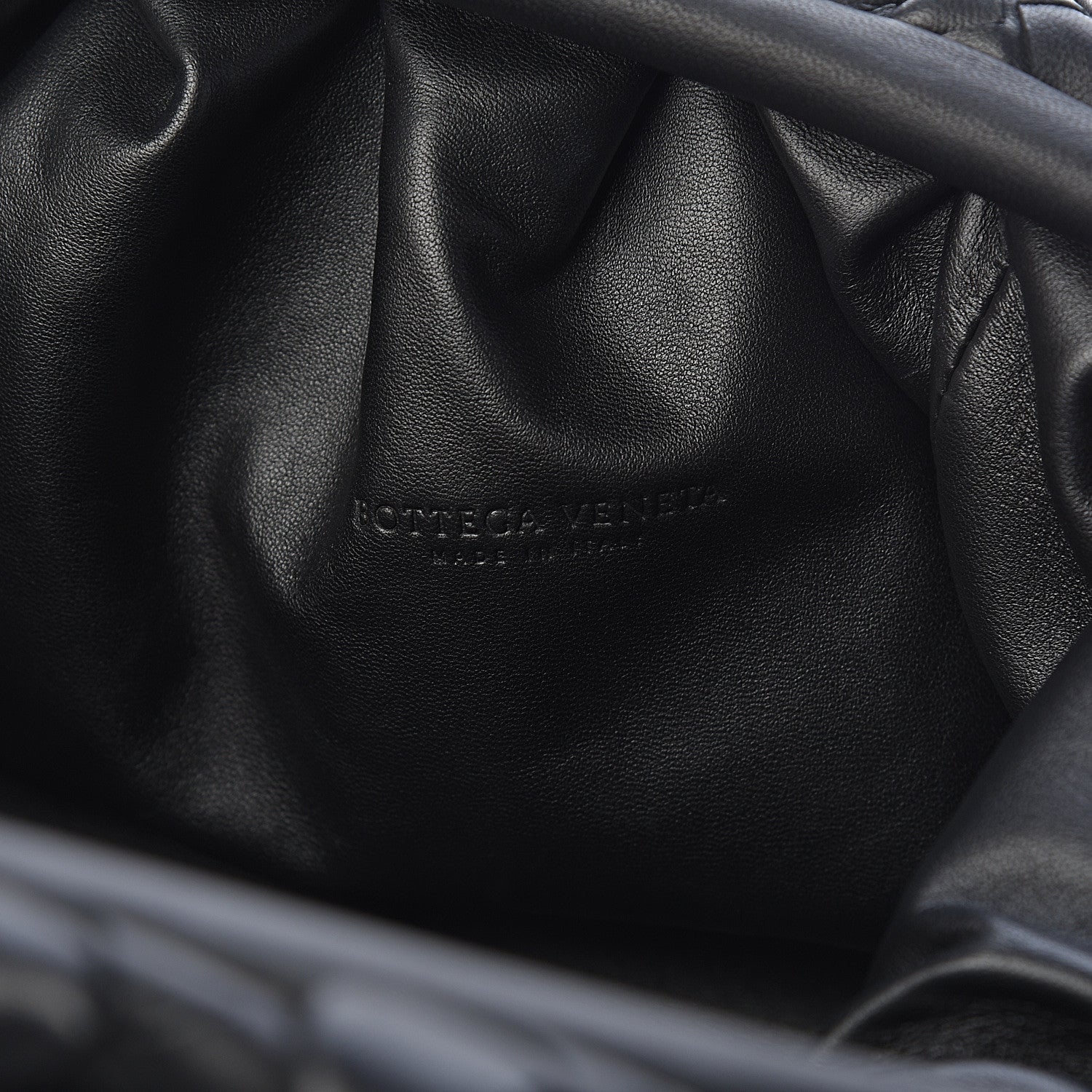 Bottega Veneta Nappa Maxi Intreccio The Pouch Oversized Clutch Black 6 of 8