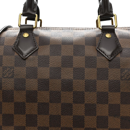 Louis Vuitton Damier Ebene Speedy Bandouliere 30 8 of 18