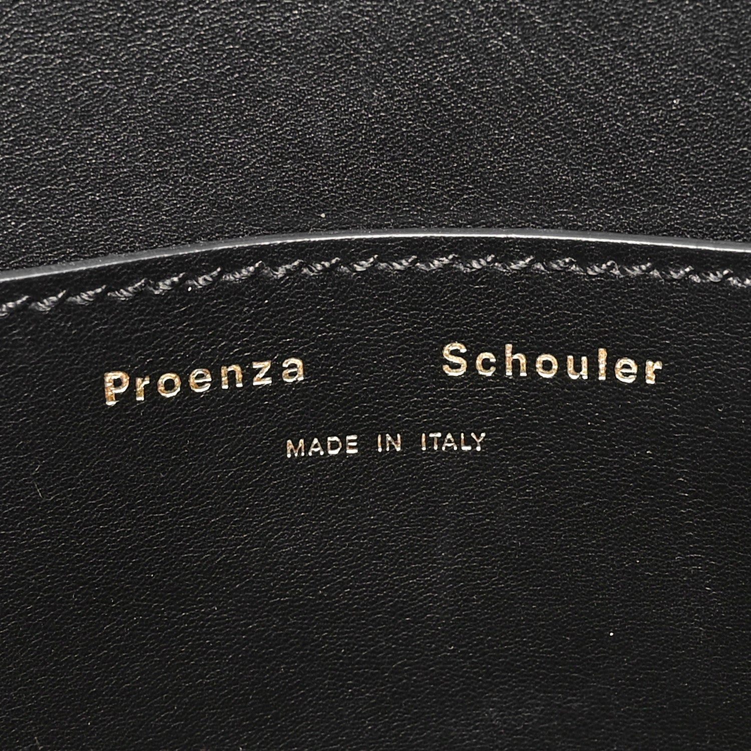 Proenza Schouler Calfskin Pipe Tote Black 6 of 10