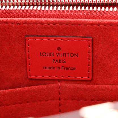Louis Vuitton Monogram Cuir Plume Very Tote MM Rubis Noisette 6 of 11