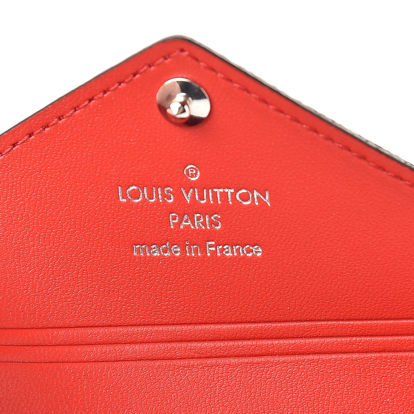 Monogram Escale Small Kirigami Pochette Insert Red