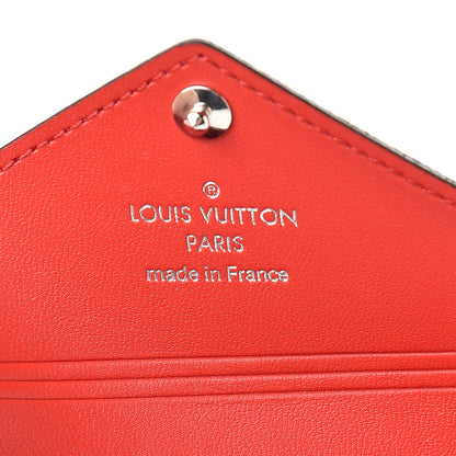 Louis Vuitton Monogram Escale Small Kirigami Pochette Insert Red 6 of 7