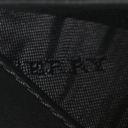 Burberry Grainy Calfskin House Check Henley Wallet On Chain Black 7 of 10